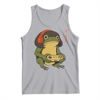 Funny Frog Bob Haircut Gamer Meme Tank Top Game Lover - Wonder Print Shop