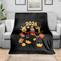 Funny Marcus The Worm Six Seven Meme Throw Blanket Lunar New Year 2026 Gift - Wonder Print Shop