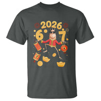 Funny Marcus The Worm Six Seven Meme T Shirt Lunar New Year 2026 Gift - Wonder Print Shop