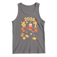 Funny Marcus The Worm Six Seven Meme Tank Top Lunar New Year 2026 Gift - Wonder Print Shop