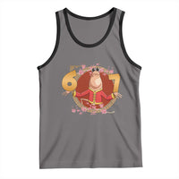 Funny Marcus The Worm Six Seven Lunar New Year Meme Tank Top - Wonder Print Shop