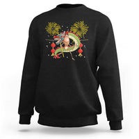 Funny Marcus The Worm Meme Sweatshirt Viral Lunar New Year - Wonder Print Shop