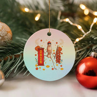 Marcus The Worm Lunar New Year Meme Ceramic Ornament Trendy Gag Gift - Wonder Print Shop