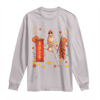 Marcus The Worm Lunar New Year Meme Long Sleeve Shirt Trendy Gag Gift - Wonder Print Shop
