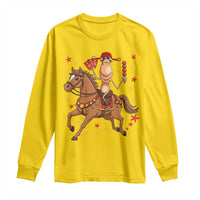 Funny Marcus The Worm Lunar New Year Long Sleeve Shirt Viral Meme - Wonder Print Shop