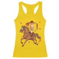 Funny Marcus The Worm Lunar New Year Racerback Tank Top Viral Meme - Wonder Print Shop