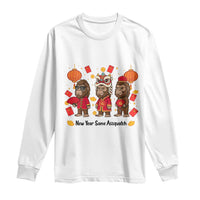 Funny New Year Same Assquatch Long Sleeve Shirt Bigfoot Lover - Wonder Print Shop