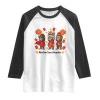 Funny New Year Same Assquatch Raglan Shirt Bigfoot Lover - Wonder Print Shop