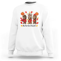 Funny New Year Same Assquatch Sweatshirt Bigfoot Lover - Wonder Print Shop