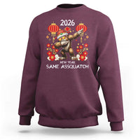 Bigfoot Lunar New Year Sweatshirt Funny Same Assquatch - Wonder Print Shop