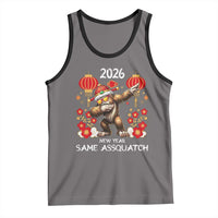 Bigfoot Lunar New Year Tank Top Funny Same Assquatch - Wonder Print Shop