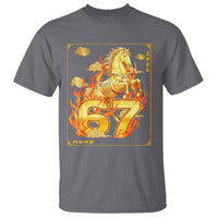 Funny Horse Six Seven Meme T Shirt Happy Lunar New Year - Wonder Print Shop