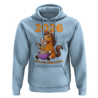 Still Not Joining A Gym Lunar New Year Hoodie Funny Horse Eating Ramen - Wonder Print Shop