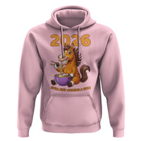Still Not Joining A Gym Lunar New Year Hoodie Funny Horse Eating Ramen - Wonder Print Shop