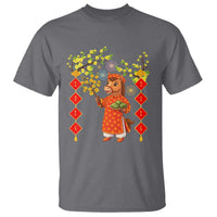 Funny Tet Holiday T Shirt Cute Horse In Ao Dai - Wonder Print Shop
