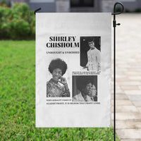 Shirley Chisholm Unbought And Unbossed Garden Flag Vintage Feminist Poster