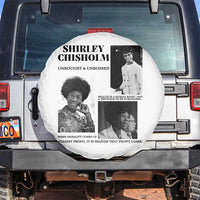 Shirley Chisholm Unbought And Unbossed Spare Tire Cover Vintage Feminist Poster