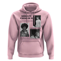 Shirley Chisholm Unbought And Unbossed Hoodie Vintage Feminist Poster
