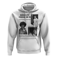 Shirley Chisholm Unbought And Unbossed Hoodie Vintage Feminist Poster