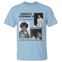 Shirley Chisholm Unbought And Unbossed T Shirt Vintage Feminist Poster