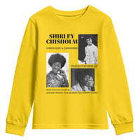 Shirley Chisholm Unbought And Unbossed Youth Sweatshirt Vintage Feminist Poster