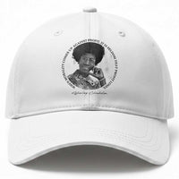Shirley Chisholm Civil Rights Leader Quote Baseball Cap When Morality Meets Profit