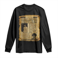 Vintage Newspaper Shirley Chisholm Long Sleeve Shirt First Black Woman In Congress
