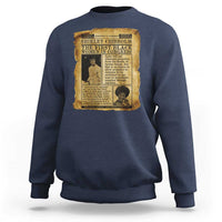 Vintage Newspaper Shirley Chisholm Sweatshirt First Black Woman In Congress