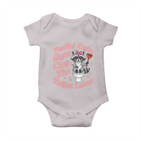 Feeling Cute Might Clog Toilet Later Baby Onesie Funny Raccoon