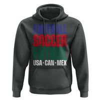 Canada Mexico USA Hoodie Football Fan Gift