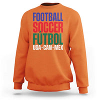 Canada Mexico USA Sweatshirt Football Fan Gift