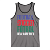 Canada Mexico USA Tank Top Football Fan Gift