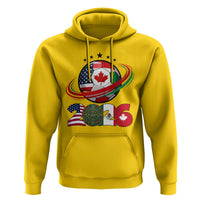 USA Mexico Canada Hoodie 2026 Football Fan Gift
