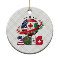 USA Mexico Canada Ceramic Ornament 2026 Football Fan Gift