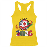 USA Mexico Canada Racerback Tank Top 2026 Football Fan Gift