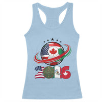 USA Mexico Canada Racerback Tank Top 2026 Football Fan Gift