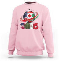 USA Mexico Canada Sweatshirt 2026 Football Fan Gift