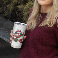 USA Mexico Canada Tumbler Cup 2026 Football Fan Gift