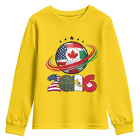 USA Mexico Canada Youth Sweatshirt 2026 Football Fan Gift