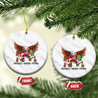 Eagle Jaguar Beaver 2026 Football Ceramic Ornament Supporters Gift Idea