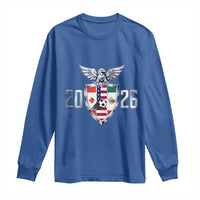 Canada Mexico USA Long Sleeve Shirt International Soccer Lover Gift