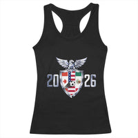 Canada Mexico USA Racerback Tank Top International Soccer Lover Gift
