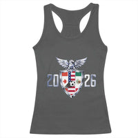 Canada Mexico USA Racerback Tank Top International Soccer Lover Gift