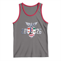 Canada Mexico USA Tank Top International Soccer Lover Gift
