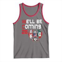 Glitched North America Eagle Soccer Tank Top We Will Be Coming 26