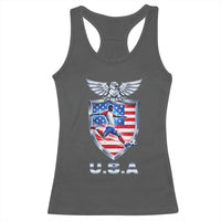 USA 2026 Soccer Player Racerback Tank Top United States Team Pride