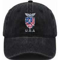 USA 2026 Soccer Player Washed Cotton Baseball Cap United States Team Pride