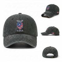USA 2026 Soccer Player Washed Cotton Baseball Cap United States Team Pride