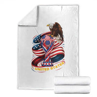 United States Sport USA Team 2026 Throw Blanket American Soccer Fans Gift