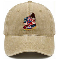 United States Sport USA Team 2026 Washed Cotton Baseball Cap American Soccer Fans Gift